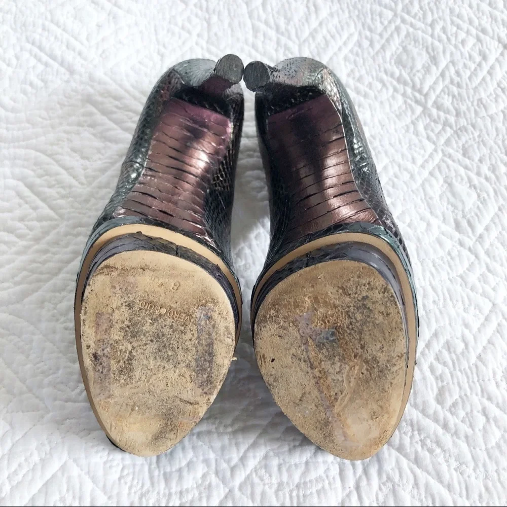 Brian Atwood Ferguson Iridescent Snake Ski…